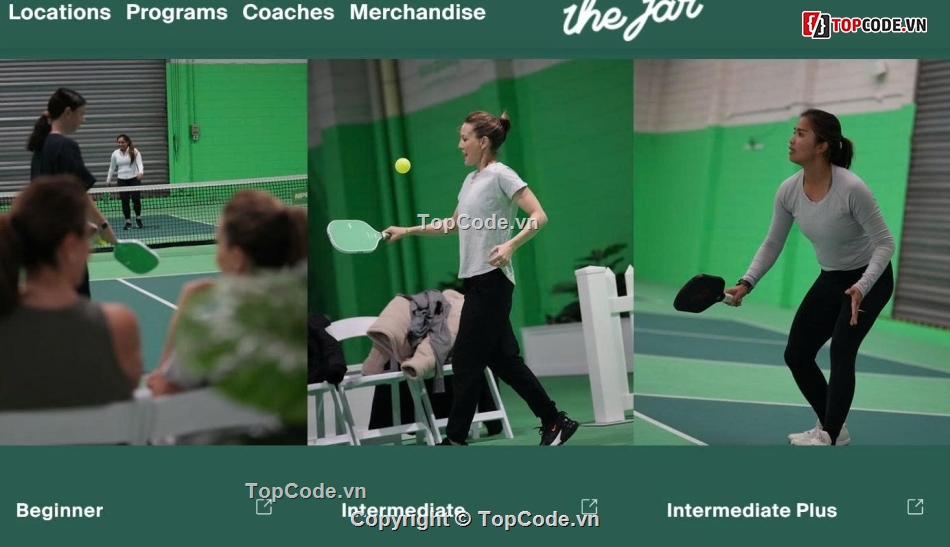 web thể thao,pickleball,the jar pickle ball,giao diện pickleball,Sharecode theme wordpress the jar pickle ball